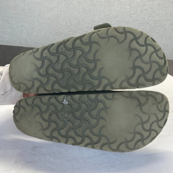 Birkenstock Arizona Essentials Men\'s Sandal size 38 Olive Green EVA Foam main image 8